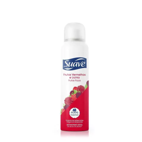 Antitranspirante Aerossol Frutas Vermelhas e Lichia Suave 150ml