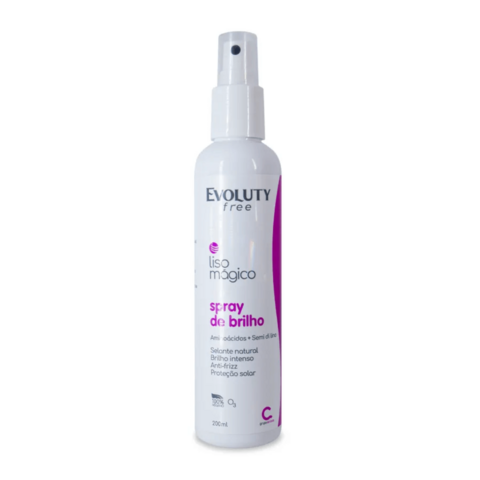 Evoluty Free Liso Mágico - Spray de Brilho 200ml
