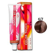 Tonalizante Color Touch 6/7 Louro Escuro Marrom Wella 60g