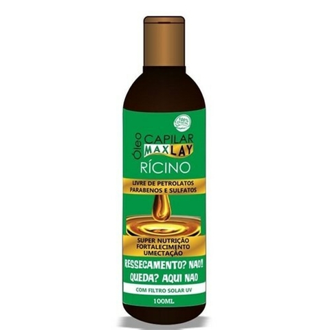 Óleo Capilar Rícino MaxLay 100ml