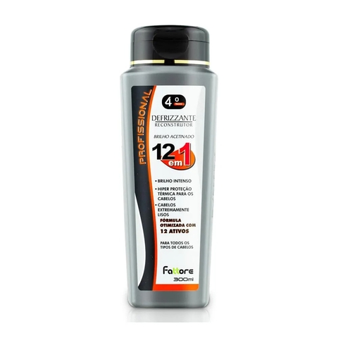 Fattore Tratamento 12 Em 1 - Defrizzante Reconstrutor 300ml