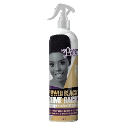 Spray Reestruturador Power Black Come Back Soul Power 315ml