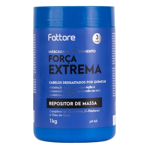 Fattore Força Extrema - Máscara De Tratamento Completo 1kg