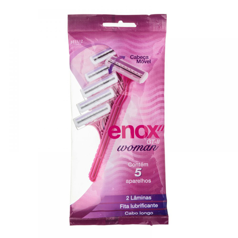 Aparelho Descartável Enox GT-ll Woman 5 Unid Belliz