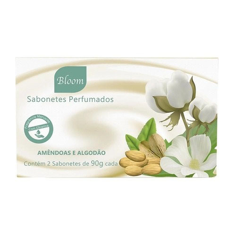 Kit Sabonetes Perfumado Amêndoas e Algodão Bloom