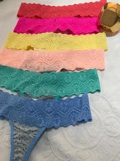 0142 Calcinha fio algodão tradicional - comprar online