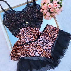 0350 BABY DOLL AMORA - Greice Pinheiro Lingerie