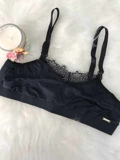 Sutiã de amamentação em microfibra - Greice Pinheiro Lingerie