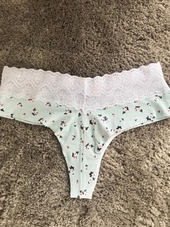 0142 Calcinha fio algodão pala larga - Greice Pinheiro Lingerie