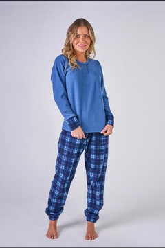 0318 Pijama Xadrez Microsoft na internet