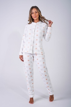 0317 Pijama Floquinho - Greice Pinheiro Lingerie