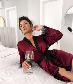 0472 Robe Charlote Pluma - comprar online