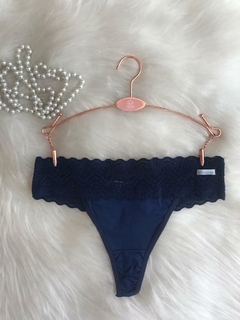 0141 calcinha microfibra fio tradicional - Greice Pinheiro Lingerie