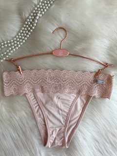 0141 Calcinha microfibra tanga tradicional - Lelefe Moda Intima