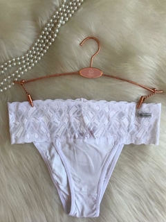 0141 Calcinha microfibra tanga tradicional - comprar online