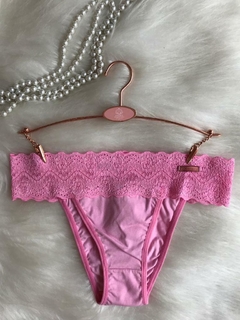 0142 Calcinha tanga algodão tradicional - Greice Pinheiro Lingerie