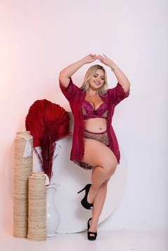 0511 Robe Adriana Plus Size na internet