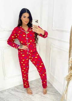 0326 Pijama americano suede