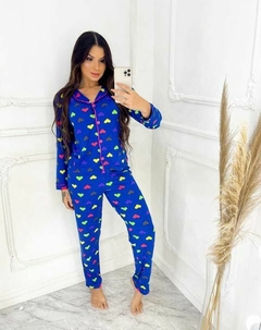 0326 Pijama americano suede