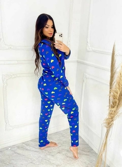 0326 Pijama americano suede - comprar online
