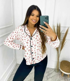 0326 Pijama americano suede