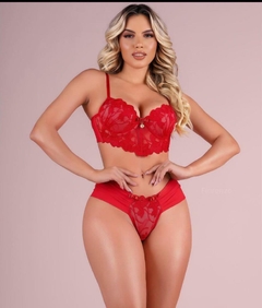 026 Conjunto Cropped Bordado
