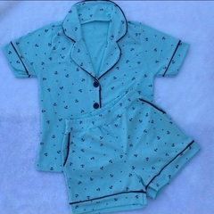 0125 Baby doll estilo americano estampado - comprar online