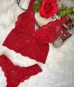 0495 Conjunto Cropped Wendy