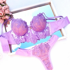 026 Conjunto Cropped Bordado