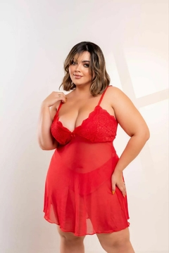 0558 Camisola diva plus size