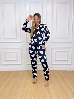 0326 Pijama americano suede