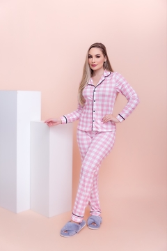 0326 Pijama americano suede