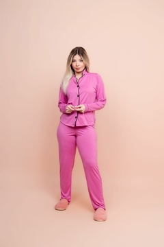 0326 Pijama americano suede