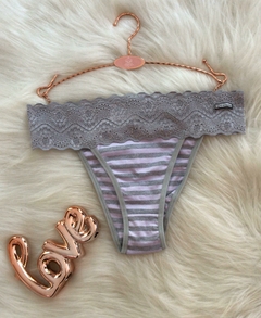 0142 Calcinha tanga algodão tradicional - comprar online