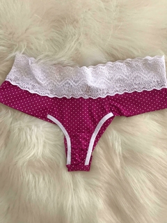 0141 Calcinha microfibra fio pala larga - Greice Pinheiro Lingerie