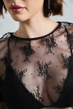 0656 Cropped + top Bruna - Greice Pinheiro Lingerie