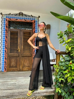 0658 Saída tule fio lurex - comprar online