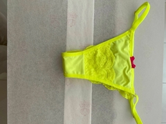 0608 Calcinha Empina Bumbum Renda - Greice Pinheiro Lingerie