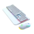 Kit Teclado Gamer Mecânico Switch Blue + Mouse Gamer + Mousepad - Fire Phoenix Bk-03 Cor Branco na internet