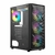 Gabinete Gamer Acegeek Diamond R339, Rainbow, Mid-Tower, Lateral de Vidro, Com 4 Fans, Preto, AG-DIAMOND-R339-BK-I4F na internet