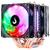 Air Cooler Gamer G800, 180mm, RGB - RM-AC-O8-RGB - Rise Mode