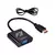 ADAPTADOR HDMI PARA VGA, F3, PRETO - JC-AD-HM/VGA