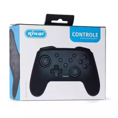 Controle Knup Kp-Cn700, Para Pc / Nintendo Switch / Ps3 / Android, Com Fio, USB