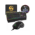 Kit Teclado Gamer Mecânico Switch Blue + Mouse Gamer + Mousepad - Fire Phoenix Bk-04 Cor Preto