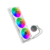 Water Cooler 360mm - Rainbow, 360mm, Branco - Alseye Y360