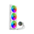 Water Cooler 360mm - Rainbow, 360mm, Branco - Alseye Y360 - comprar online