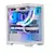 Gabinete Galax Draco White, Mid Tower, M-ATX, Frontal de Vidro, Branco - GLX-DRACOW-2062