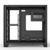 Gabinete Gamer Liketec Cube Kirra, RGB, Mid Tower, Vidro Temperado, Black, Sem Fonte - loja online
