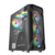 Gabinete Gamer SuperFrame Xtrike, RGB, Mid Tower, Acrílico, E-ATX, Black, Sem Fonte, Com 3 Fans