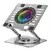 Base Articulada em alumínio com Cooler para Notebook e Tablets Rise Mode Até 17", Galaxy Gray X5, RGB, com Cooler - RM-CN-05-RGB - comprar online